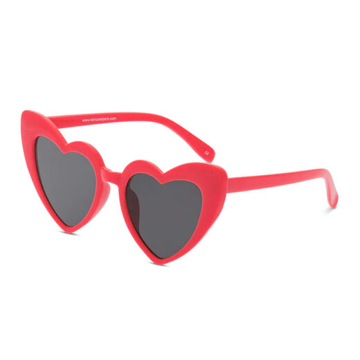 Heart-shaped sunglasses